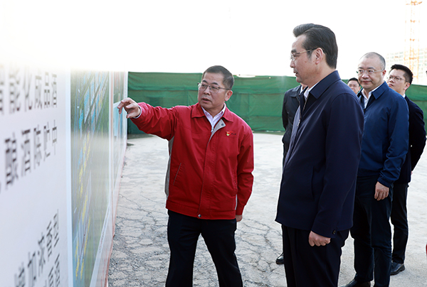 2022年10月24日，時(shí)任淮安市市長(cháng)、現任淮安市委書(shū)記史志軍調研今世緣發(fā)展情況及重點(diǎn)項目建設情況。